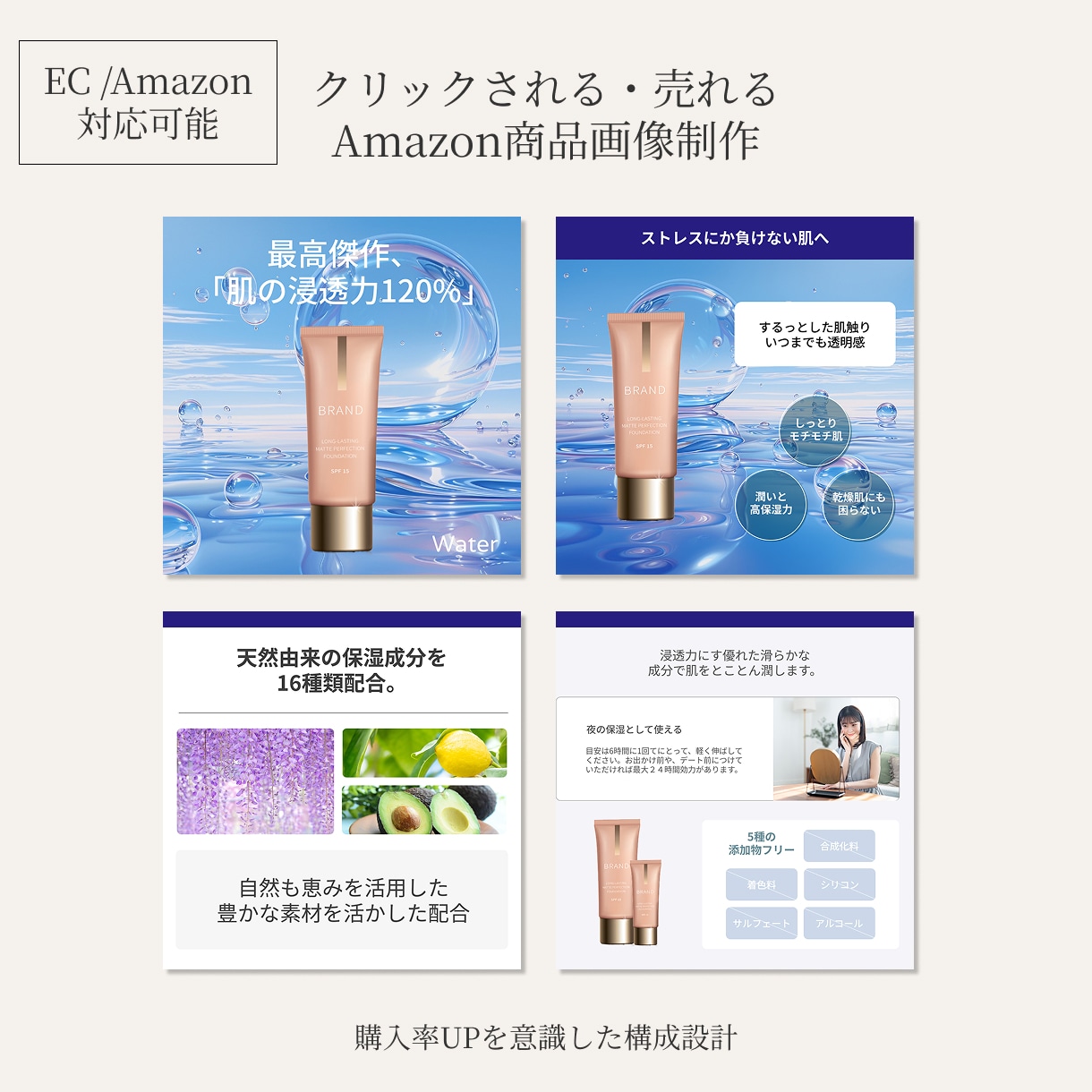 クリック率UP｜女性向けバナー制作します 女性向け特化｜反応が変わる設計 イメージ5
