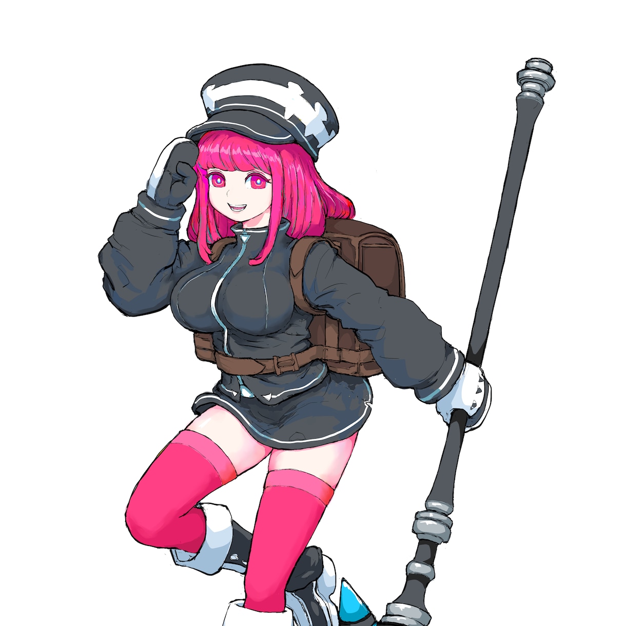 オリジナルキャラクター全身絵で描きます 小説、ゲーム、TRPGなどの登場人物描きます イメージ1