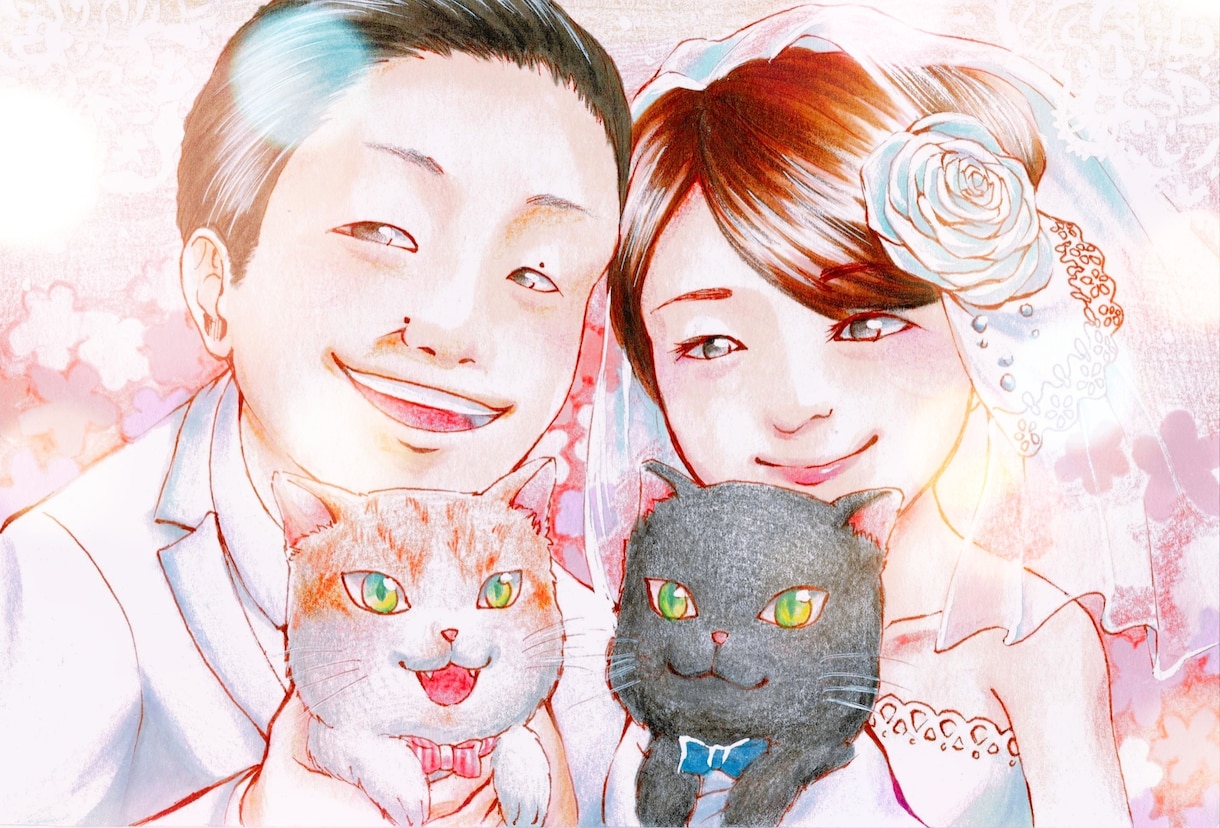 色鉛筆であなた好みのイラスト描きます 色鉛筆でカッコイイ絵やカワイイ絵を描かせて頂きます！ イメージ2