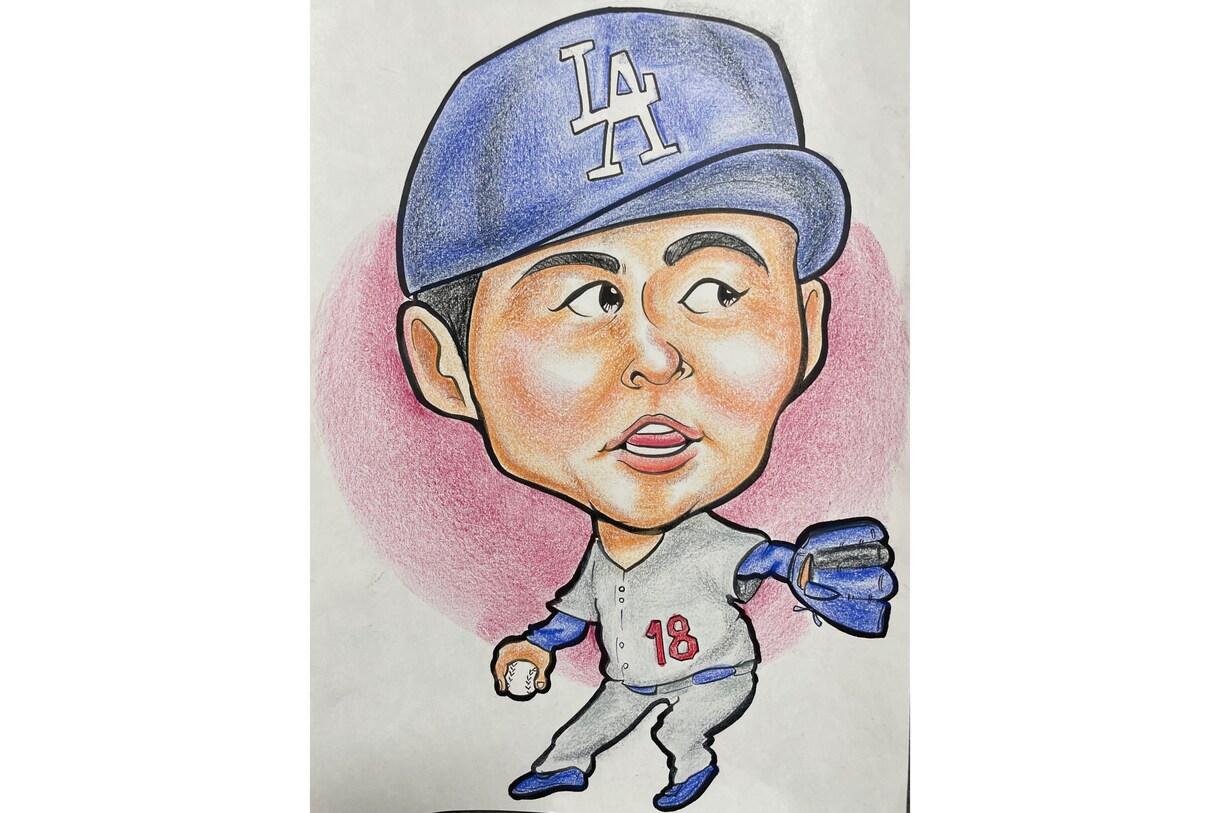 還暦祝いなどプレゼントに喜ばれる似顔絵作成します 記念日、お祝いなどに記憶に残る似顔絵作成いたします イメージ8