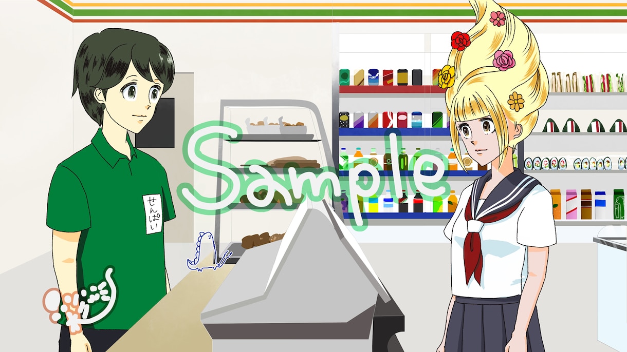 絵柄選択可◎デジタルイラスト作成します 厚塗りや少女漫画テイスト、ゆるキャラなどで一枚絵作成します イメージ2