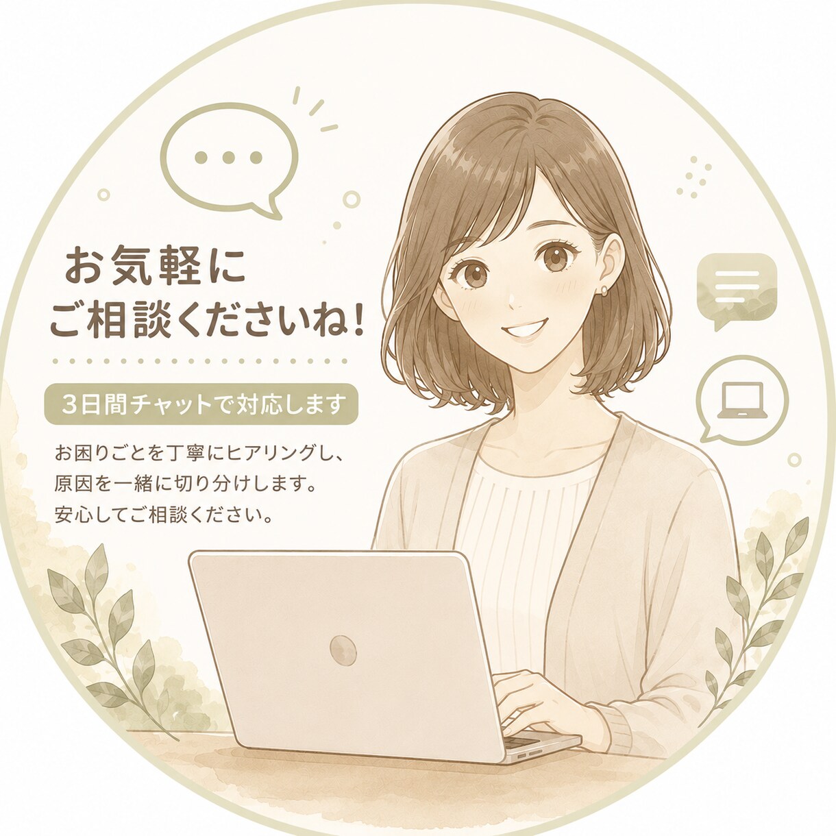 何が悪いかわからない　PCトラブルを整理します 原因を整理して、次にやることを明確にします イメージ1
