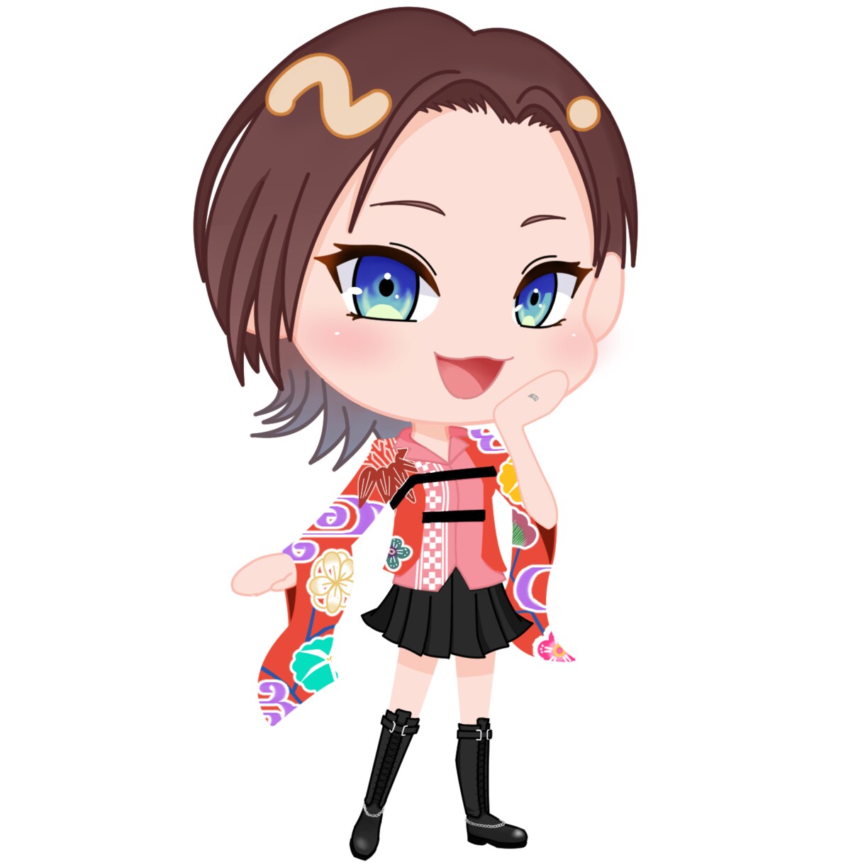 商用利用込み☆SDイラスト・ミニキャラ描きます 2-3等身の可愛いSDイラスト・ミニキャラ イメージ5