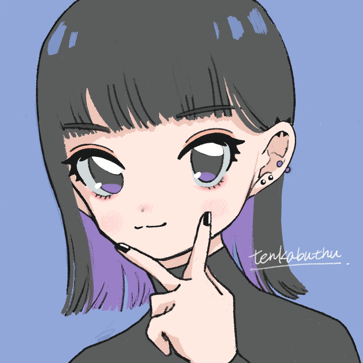 アイコン用イラストを描きます 似顔絵でもオリジナルキャラクターでも大丈夫です！ イメージ1