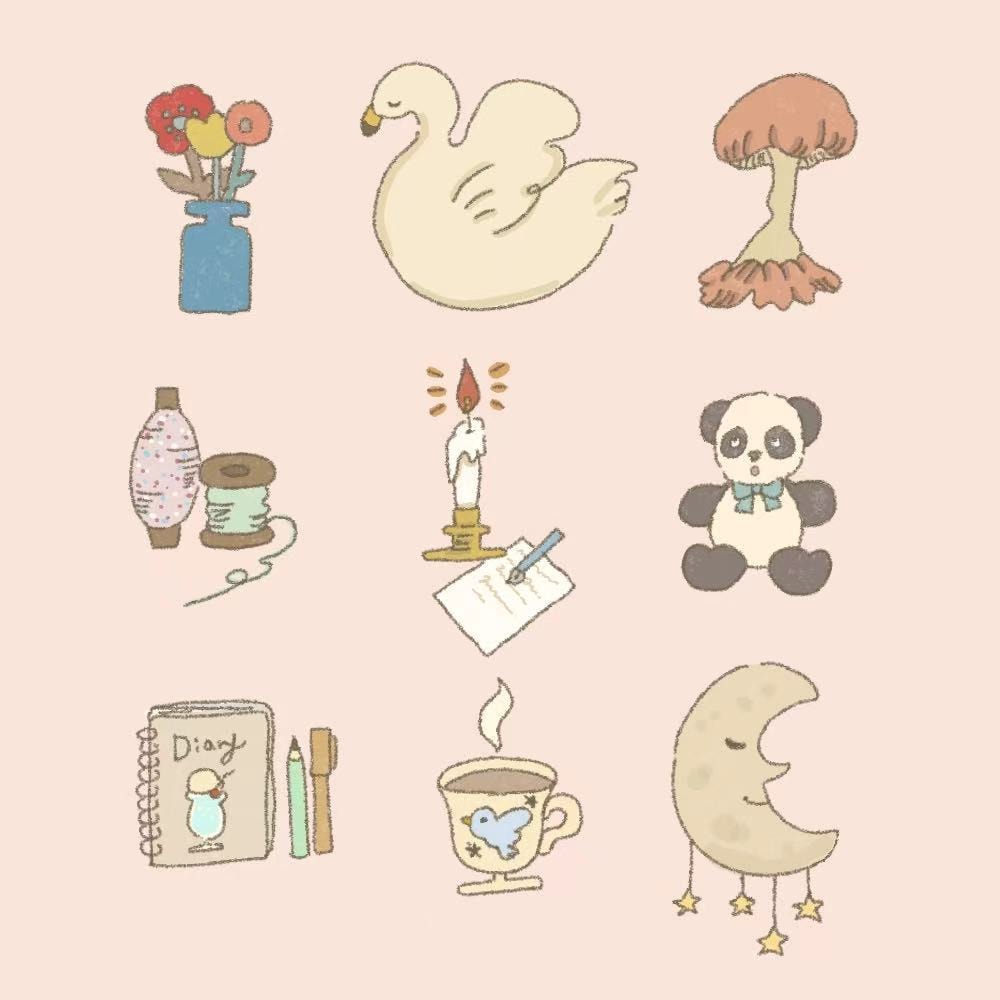 ほんわかイラストを作成します 大人可愛いイラスト作成　商用利用可！ イメージ1