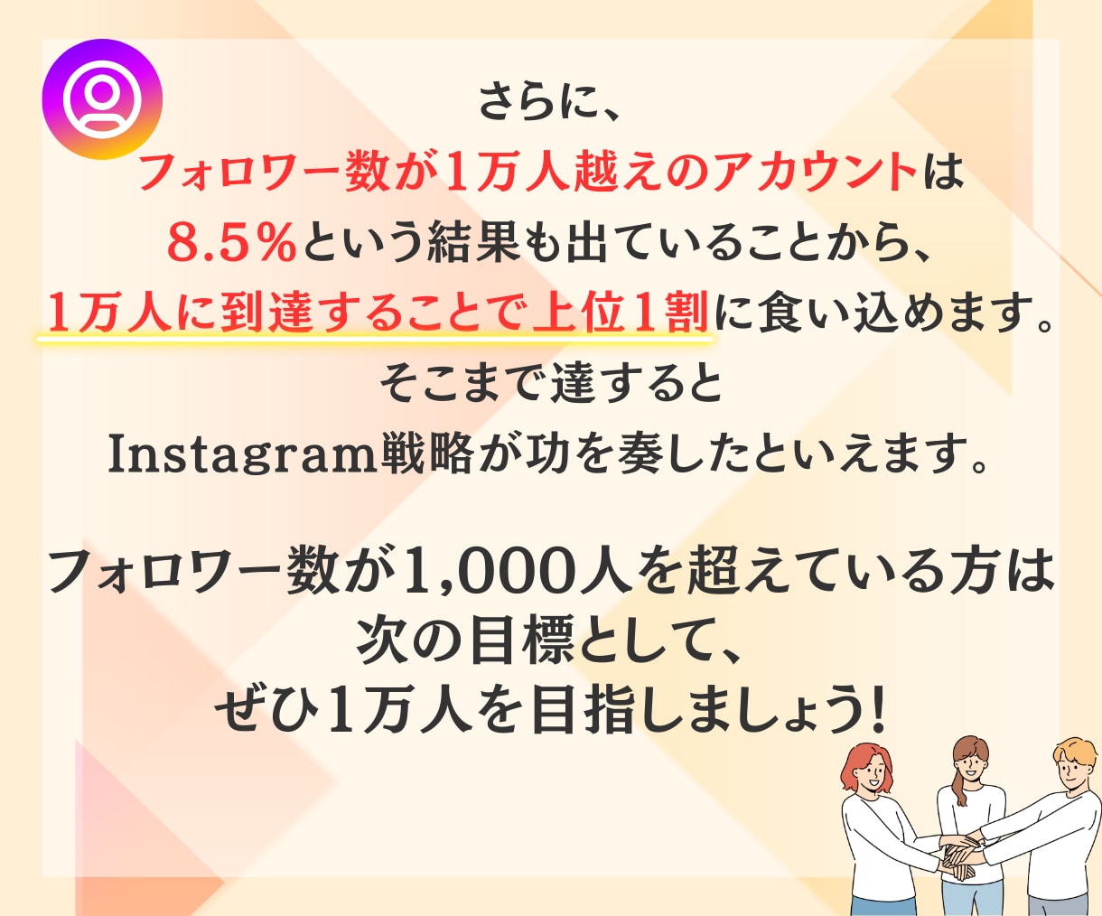 インスタの注目度UP❗日本人フォロワーを獲得します ブランド価値を高め特別な存在に⭕魅力的なインフルエンサーへ✨ イメージ5