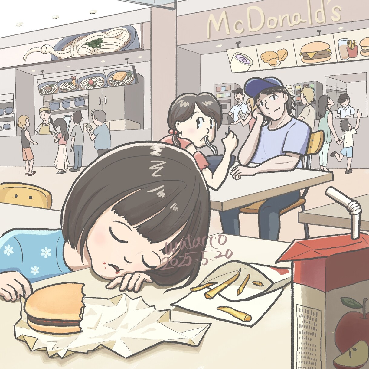 人物・動物+背景の１枚イラストを作成いたします お客様らしさを作品に取り入れ、あなただけの1枚にします イメージ7