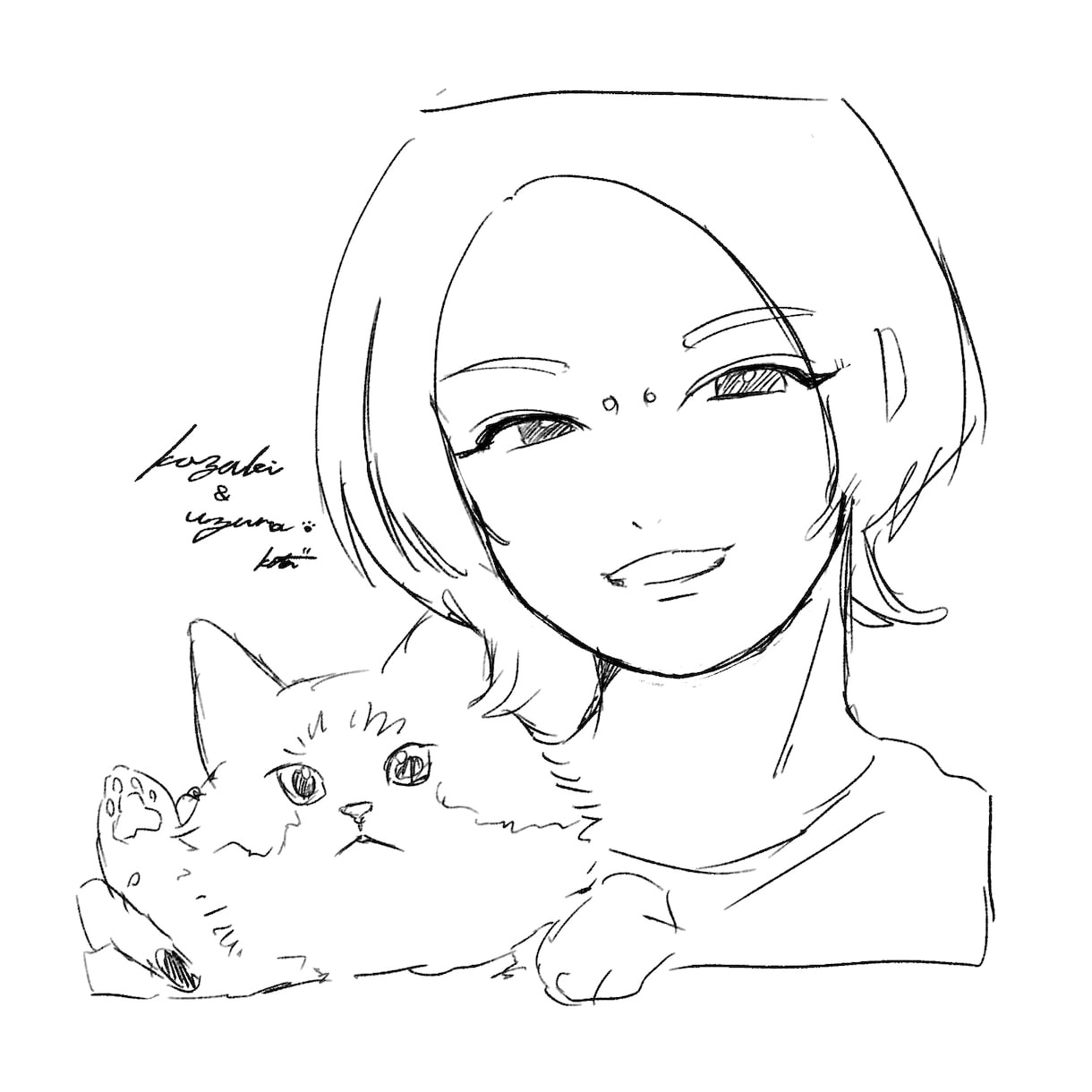 似顔絵描きます プレゼントにも喜んでいただいてます‼️ イメージ2
