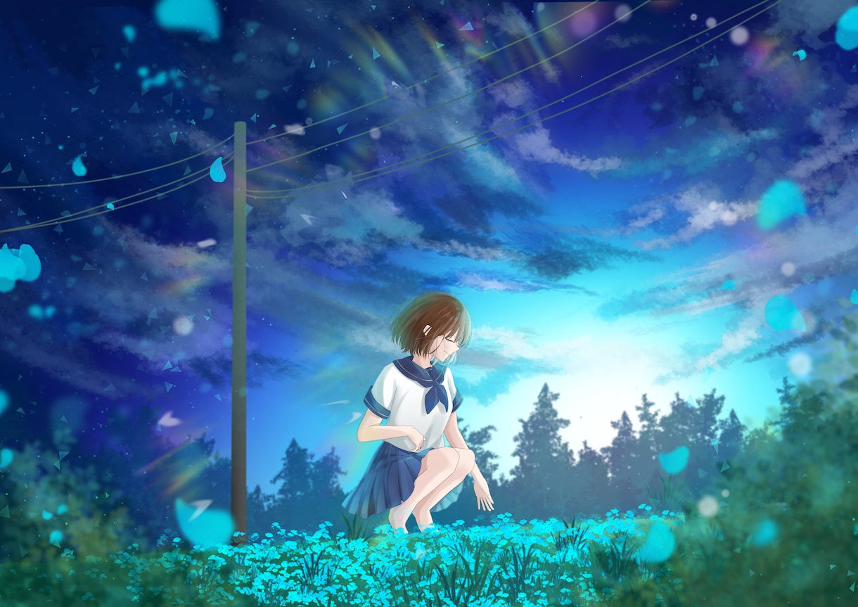 活動者さん向けのイラスト描きます MVイラスト等1枚絵や立ち絵、グッズなど！お得な定期購入も！ イメージ10