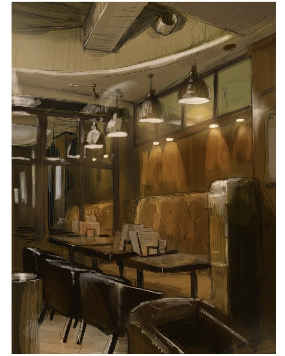 風景画、背景画を描きます リアルな風景をデジタル/アナログ問わず描きます イメージ3