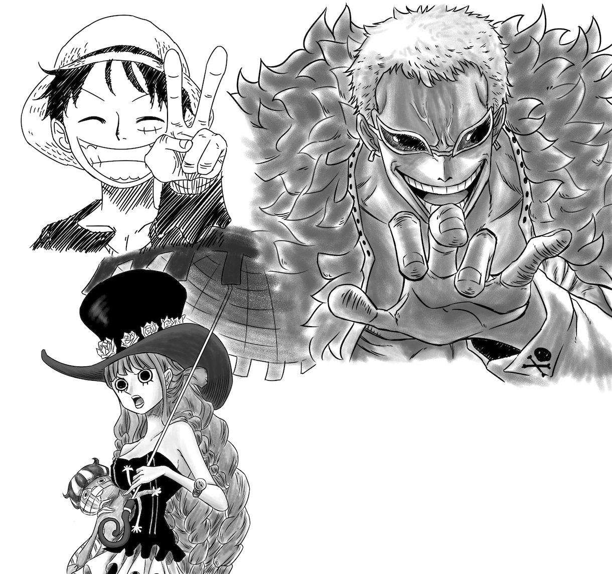 漫画テイストで描きます 漫画のタッチに寄せて描くこともできます。 イメージ2