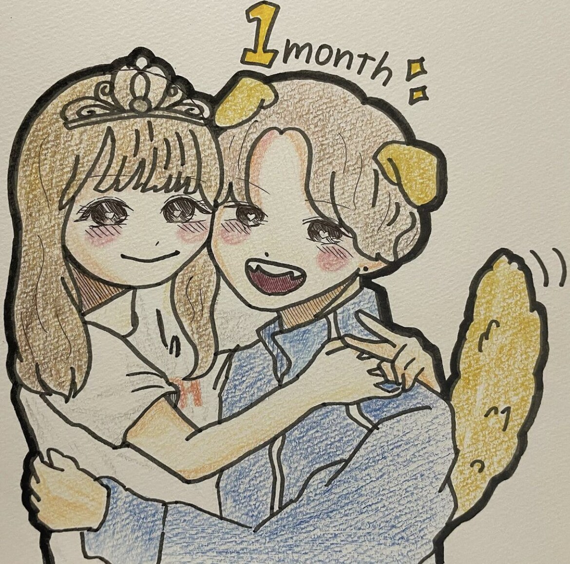 似顔絵や好きなキャラクターとのイラストを描きます SNSのアイコンなどに好みのイラストを使いませんか？ イメージ2