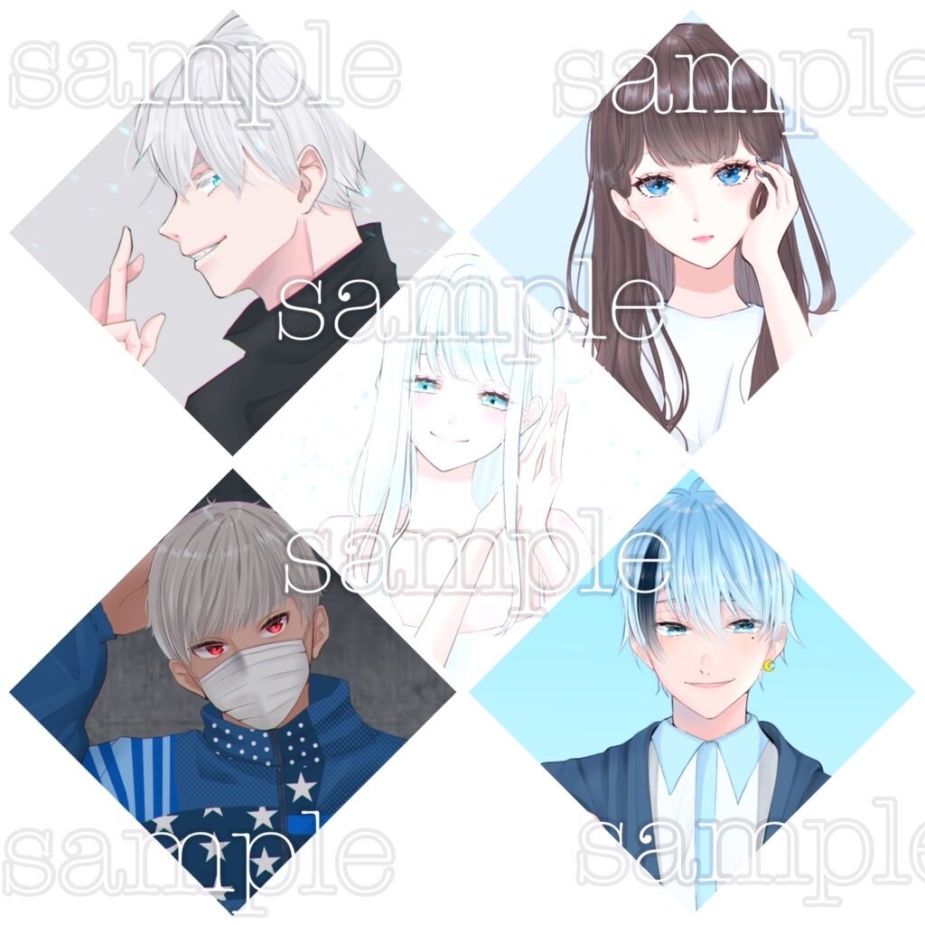 ご希望のアイコンお描きします 配信、SNS、ゲームなど！ぜひお手伝いさせて下さい☆ イメージ4