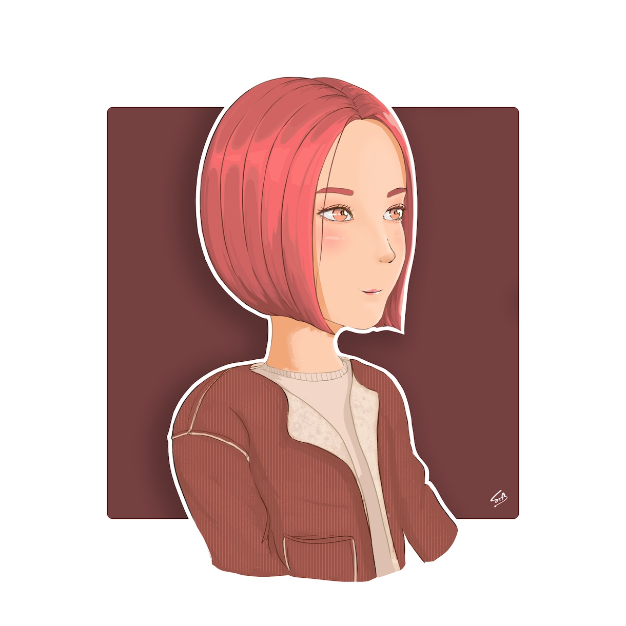 可愛い似顔絵描きます 【アニメ風orオシャレ風のテイストで描きます（NO AI）】 イメージ1