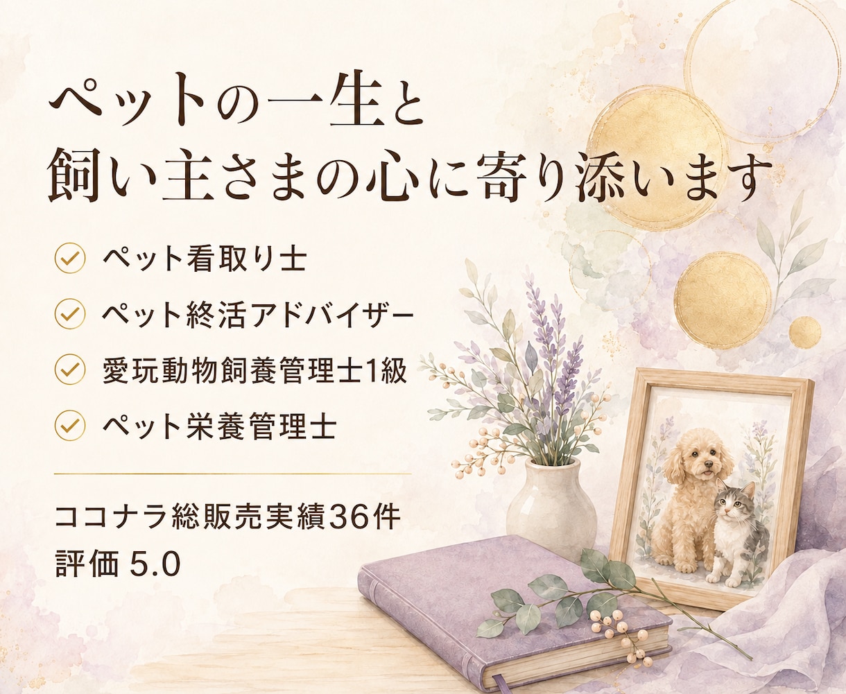 お空のあの子と心をつなぎ想いをお届けします 言葉にならない質問の整理と、優しいヒーリングを行います イメージ4