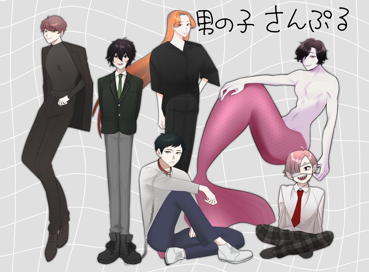 あなただけの素敵な立ち絵描きます TRPGや配信にお役立て下さい！ イメージ3