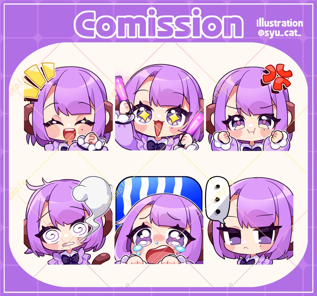 目を惹くかわいいミニキャライラスト描きます 商用利用OK⭕企業様、個人様限らず大歓迎‼ イメージ7
