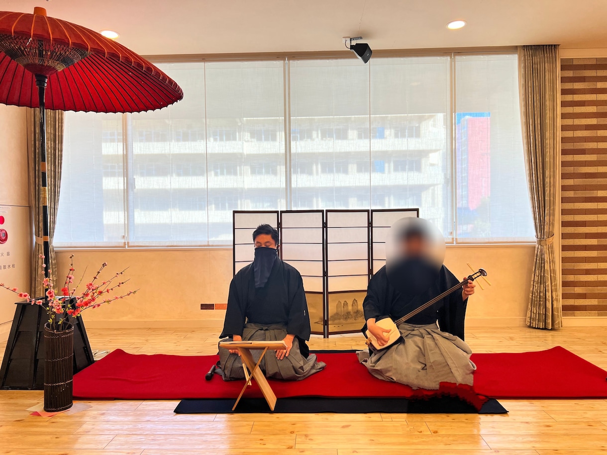 伝統芸能長唄の演奏を提供致します 現役プロの演奏家が演奏致します。 イメージ2