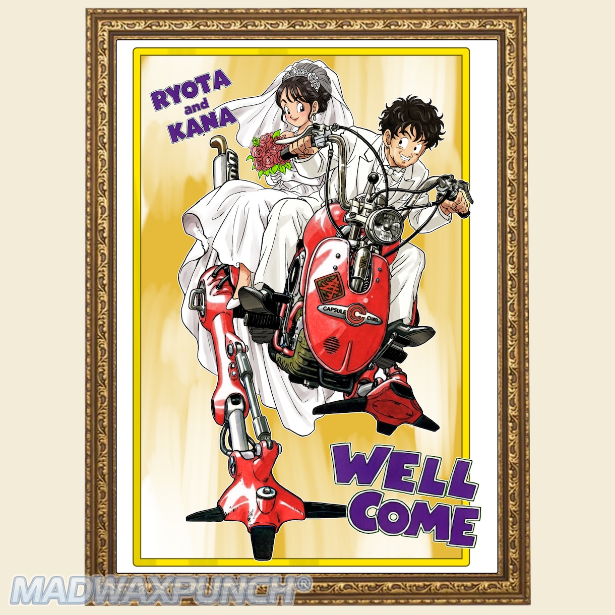 アニメ・漫画風のウェルカムボードを作成します 公式イラスト制作実績あり 安心の高品質仕上げ イメージ9