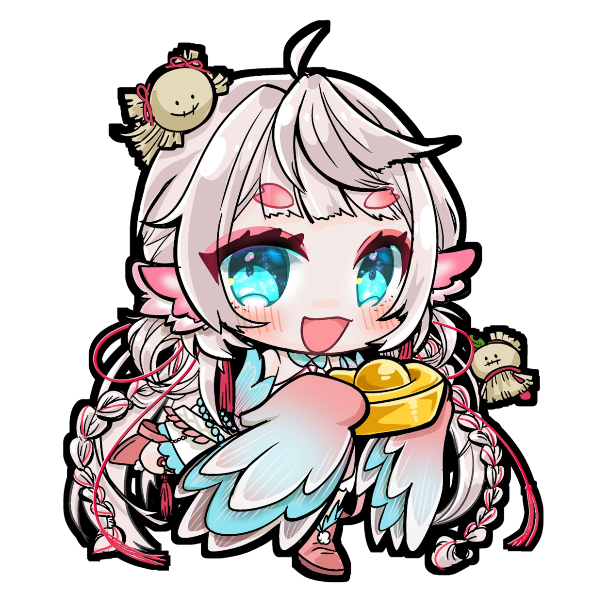 生き生きとした貴方のオリジナルキャラクター描きます LINEスタンプ/SNSアイコン/デフォルメイラスト制作 イメージ1