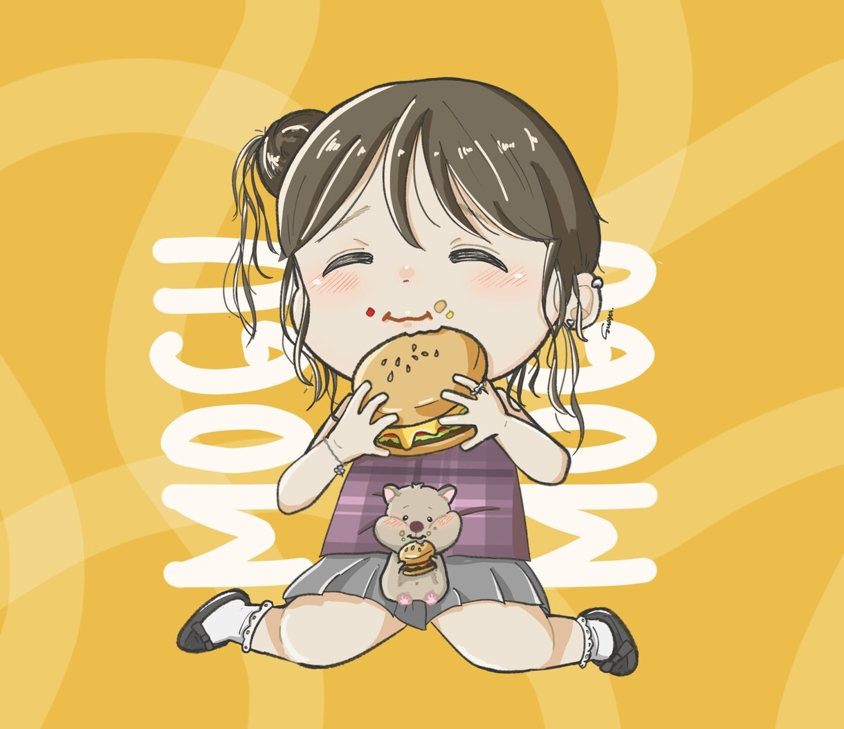 即日納品可！アイコン等に！ポップなイラスト描きます 早い納期とお財布に優しい価格でポップなイラストをご提供！ イメージ1
