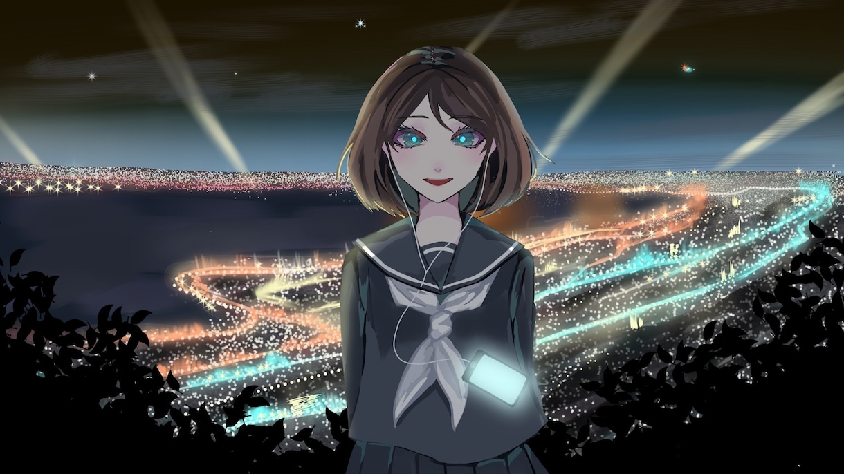 YouTubeなど動画用のイラストを描きます MV・サムネイルなど描きます！ イメージ5