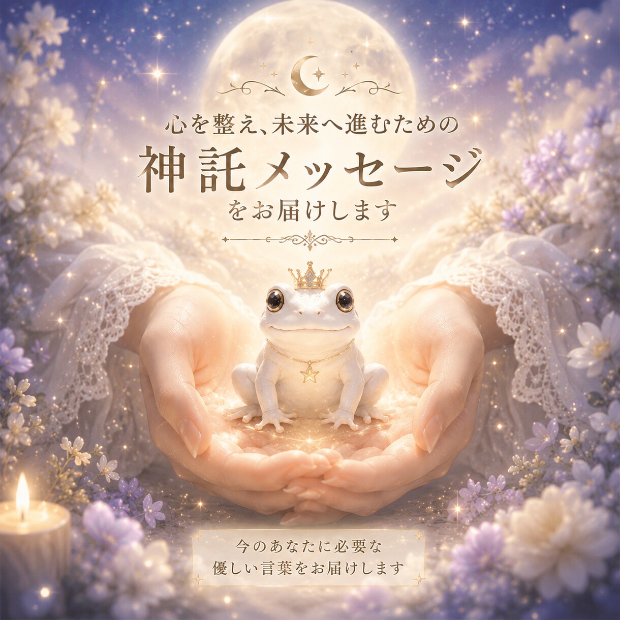 今のあなたに必要な神託をお届けします 心を整え、未来へ進むための神託メッセージをお届けします イメージ1