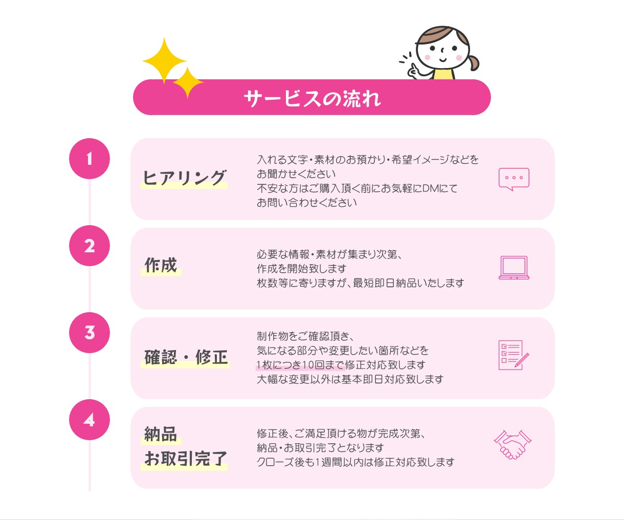 1,000円で3枚！チョーカンタン文字入れします 各種サムネイルやLPに使うちょっとしたバナーなどにオススメ！ イメージ3