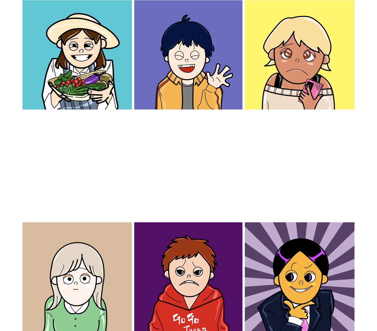 商用利用◎かわいいアイコン描きます ブログSNSでの身バレ防止に効果的！ポップなイラス描きます！ イメージ3
