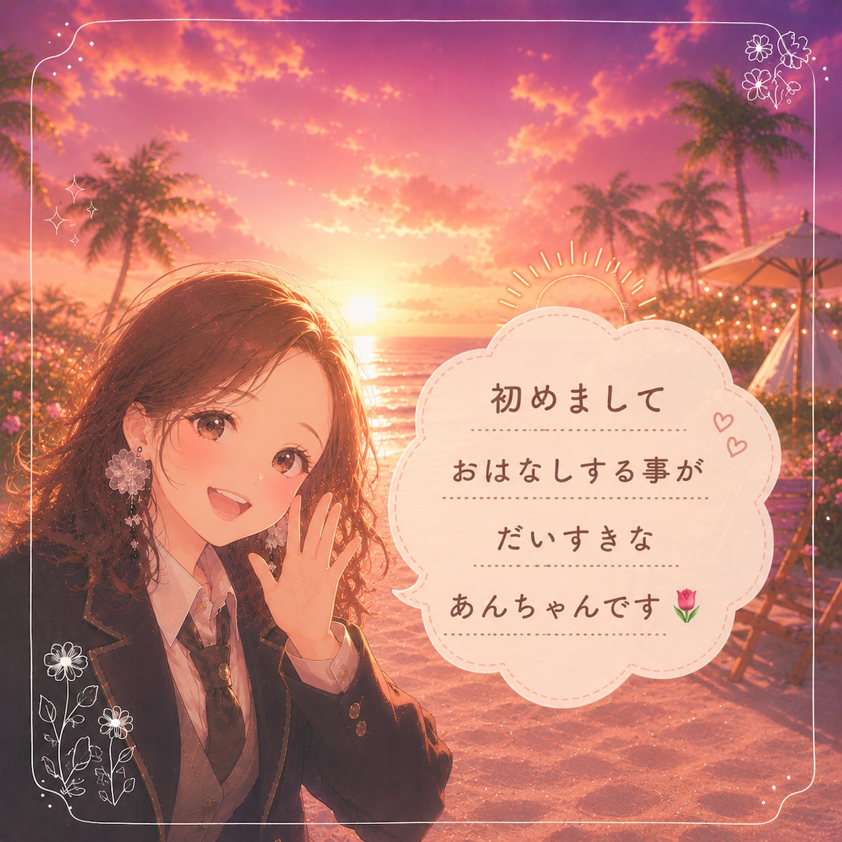 今すぐ聞いて欲しい！あなたの話し相手になります 今日あった出来事を教えて？気楽にタメ口で話して？ イメージ2