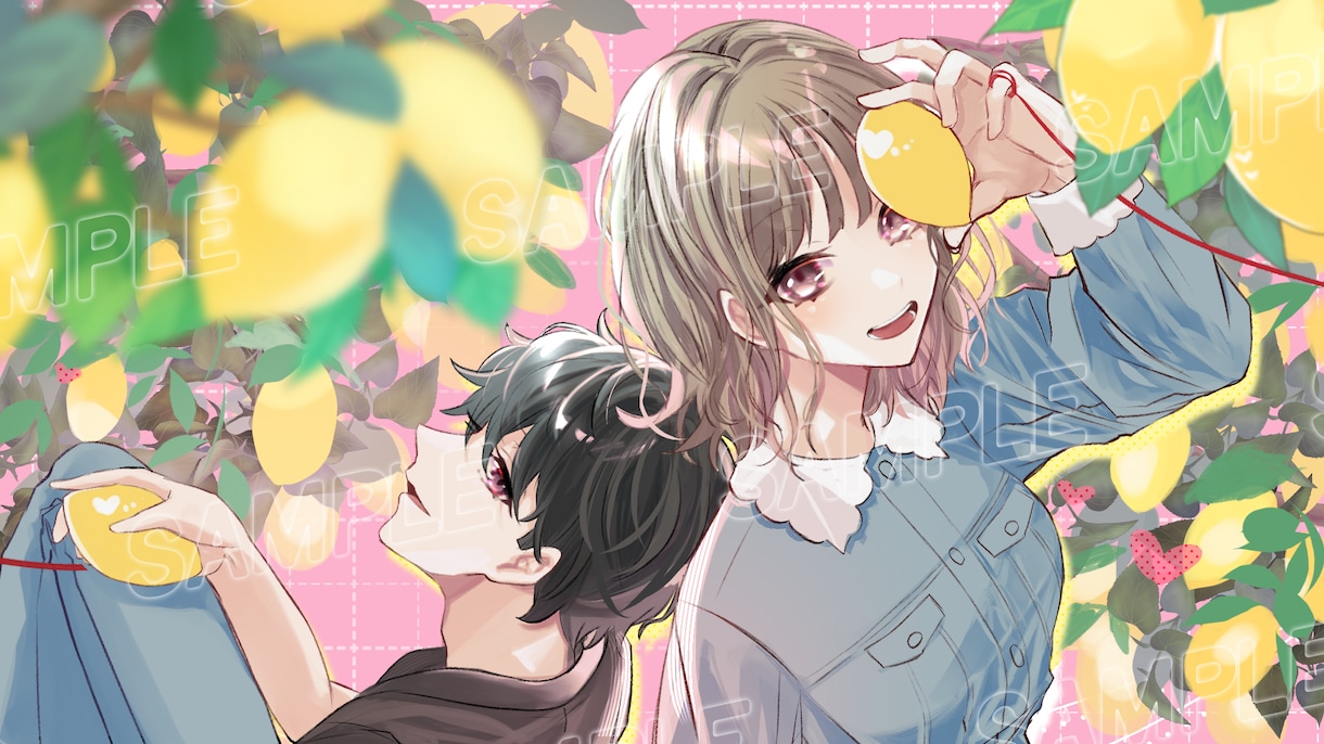キラキラで美しいキャラクターイラストを描きます 一枚絵を必要としている方｜配信サムネイル、歌ってみた、グッズ イメージ9