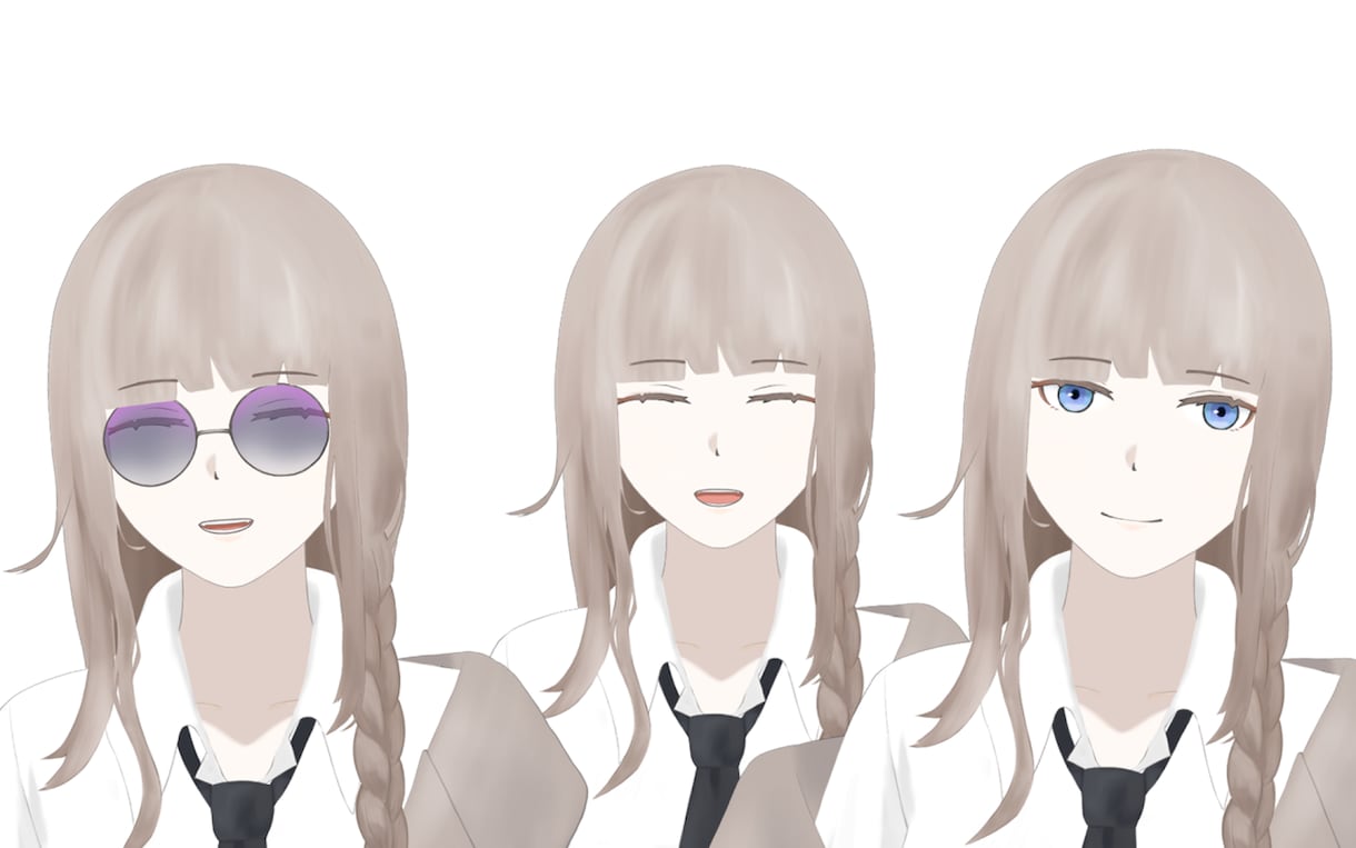 VTuber・Vライバー用モデル制作致します キャラデザからモデリングまで！独特な雰囲気をお求めの方へ イメージ5