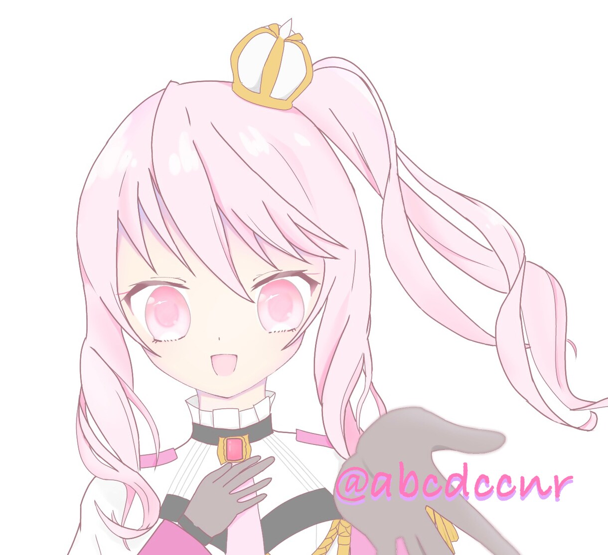 SNS向け女の子アイコンお描きします くっきり･ふんわり可愛い絵柄でお届けします イメージ3