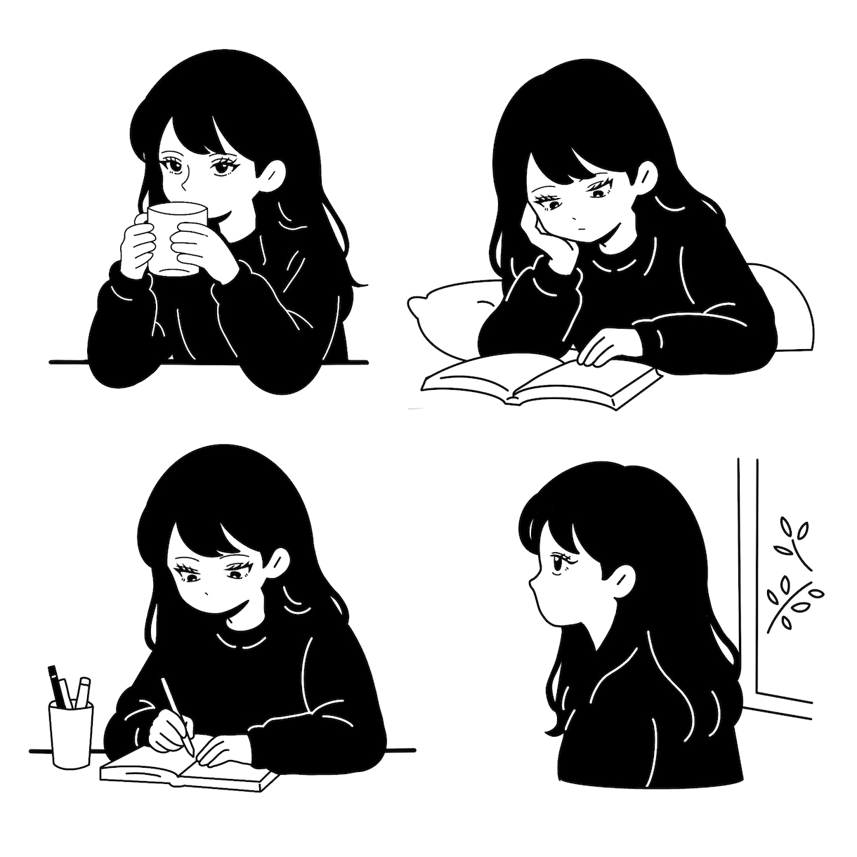 可愛らしくて個性的なアイコン・パーツ描きます SNSアイコンやWebサイトのパーツで個性を出したい方へ イメージ3