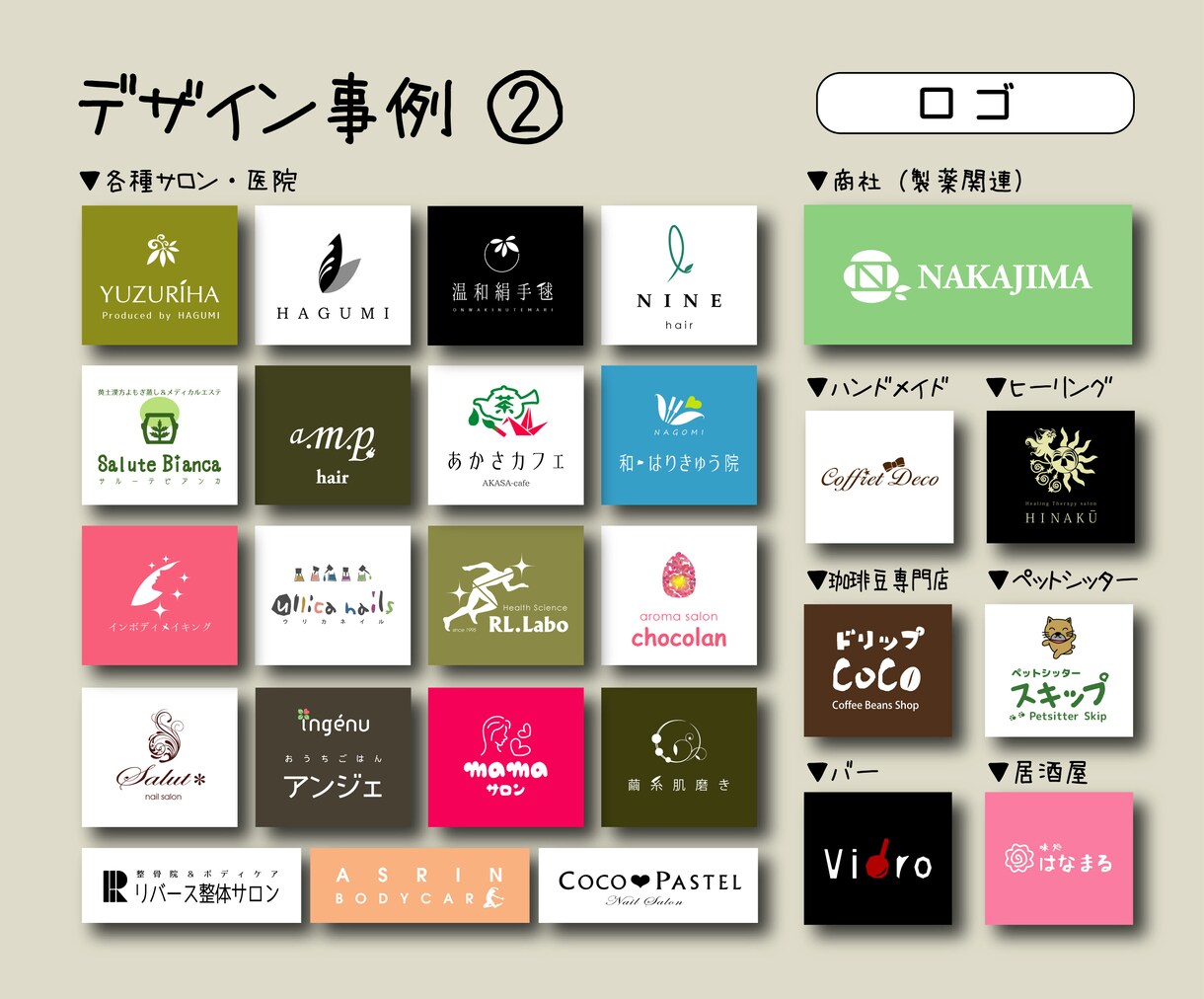 ロゴデザインから色んな販促デザイン提案します 実際に企業様向けに提供している内容を安価にお届け イメージ2