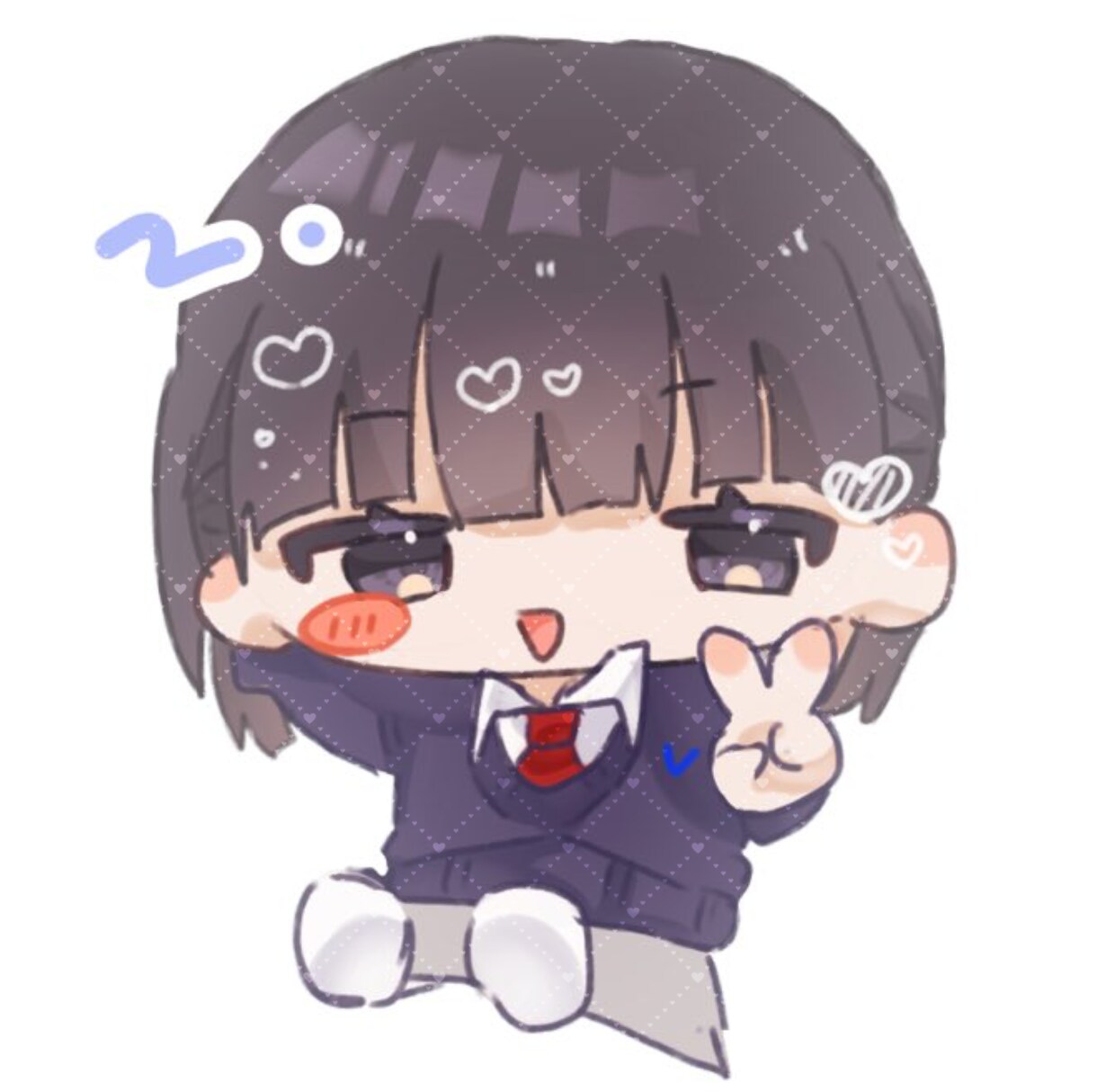 夢絵♡アイコンイラスト♡サムネ♡等を描きます 低価格で可愛いポップなイラストを提供致します♩ イメージ6