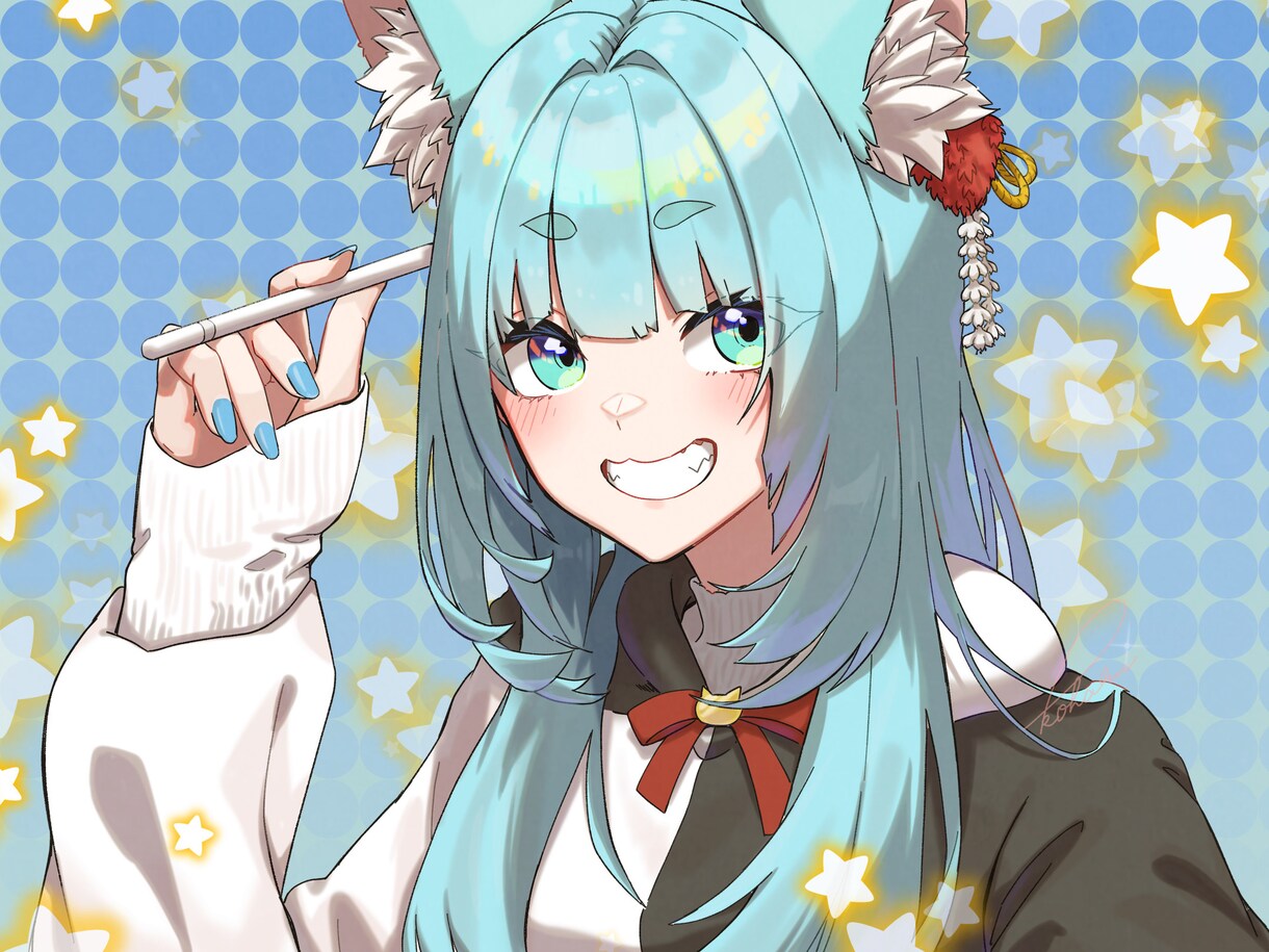 印象的なカッコいい・可愛いイラスト制作します かっこいい・可愛いイラストを作りましょう！ イメージ1