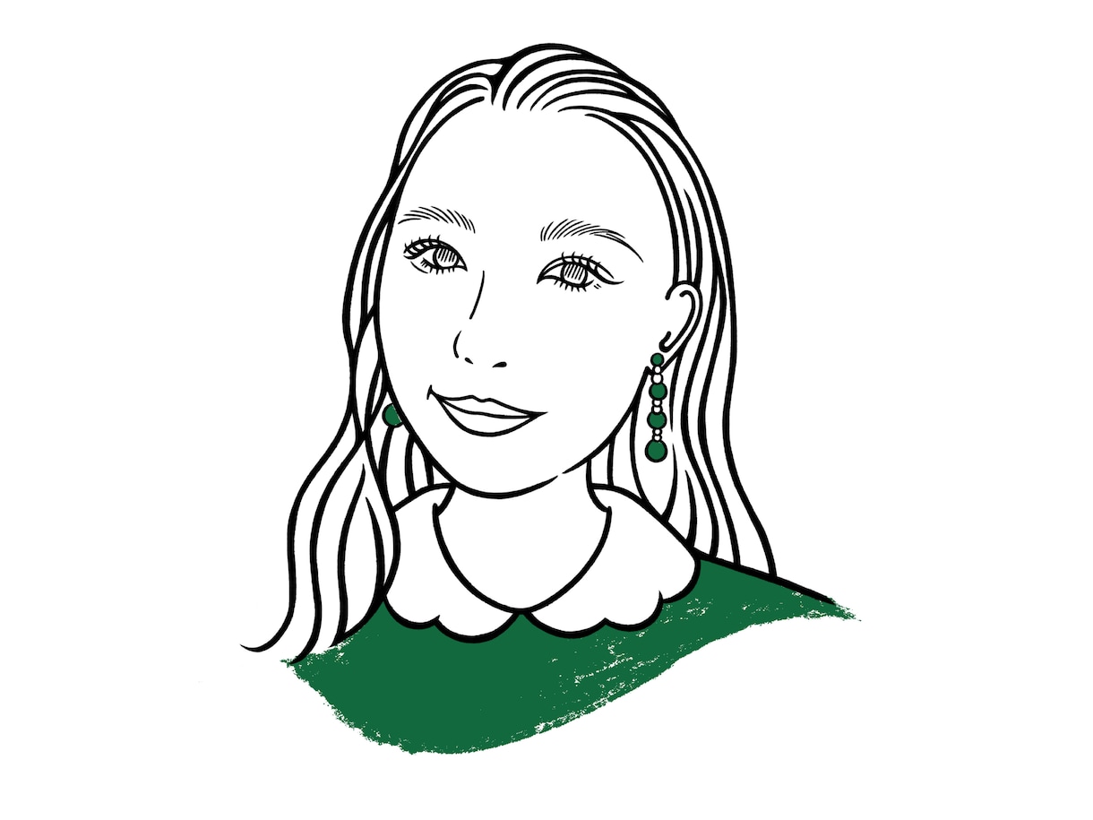 5名様限定 | 掲載OK  大人の似顔絵描きます 柔らかい空気感をそのままに。やさしいモノクロタッチ。 イメージ1