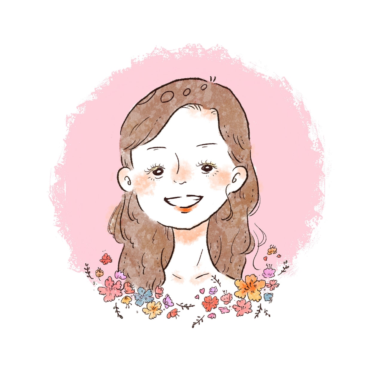 商用利用OK！現役イラストレーターが似顔絵描きます ゆるくて癒し！お写真を元に描く似顔絵snsアイコン♪ イメージ10