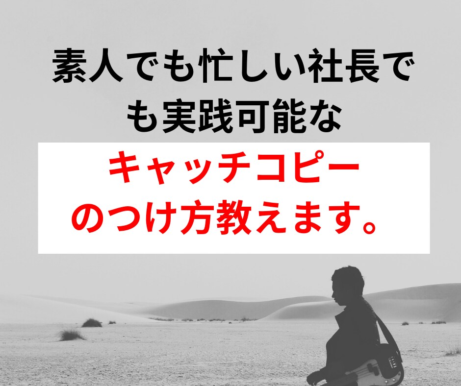 素人も忙しい人も】キャッチコピーのつけ方教えます 読者をグイっと引き寄せる！2億円ライターから学んだテクニック イメージ1