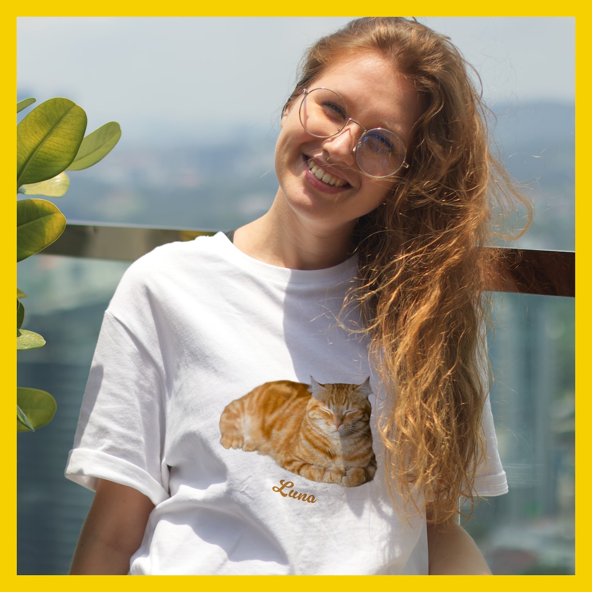 ペットのお写真でオリジナルTシャツつくります 写真と名前を送るだけ。ペットとの思い出に。プレゼントOK！ イメージ4