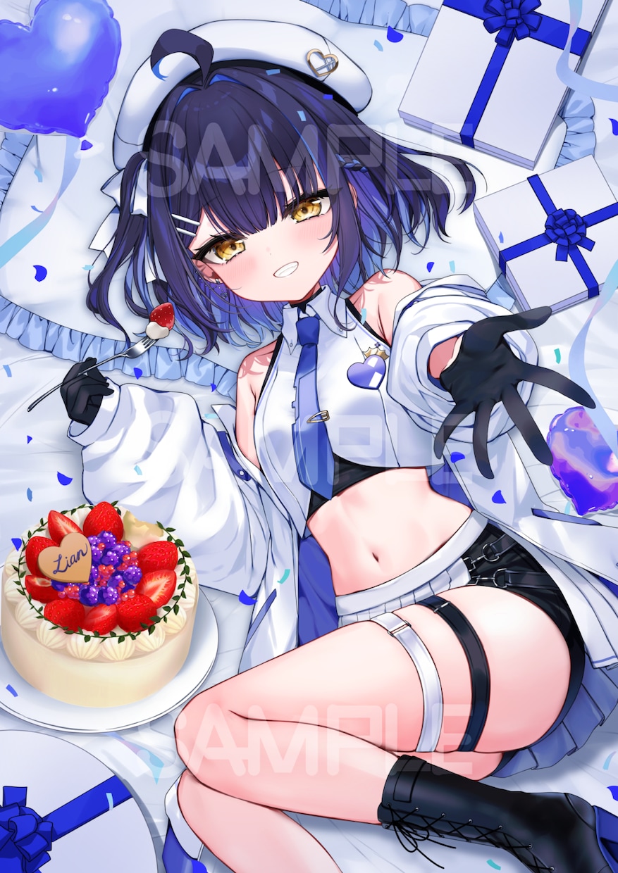 にじさんじ・ホロ等実績有★目を惹くイラスト描きます SNS、配信、グッズ等様々な用途でお使いいただけます☽*⋆ イメージ6