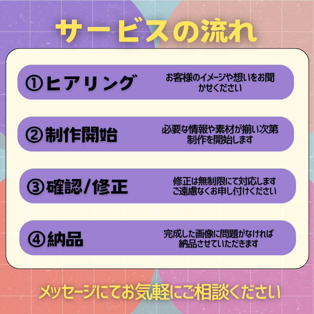 つい見たくなるInstagram投稿画像作成ます 統一感のあるデザインで魅力をアップ！！ イメージ2