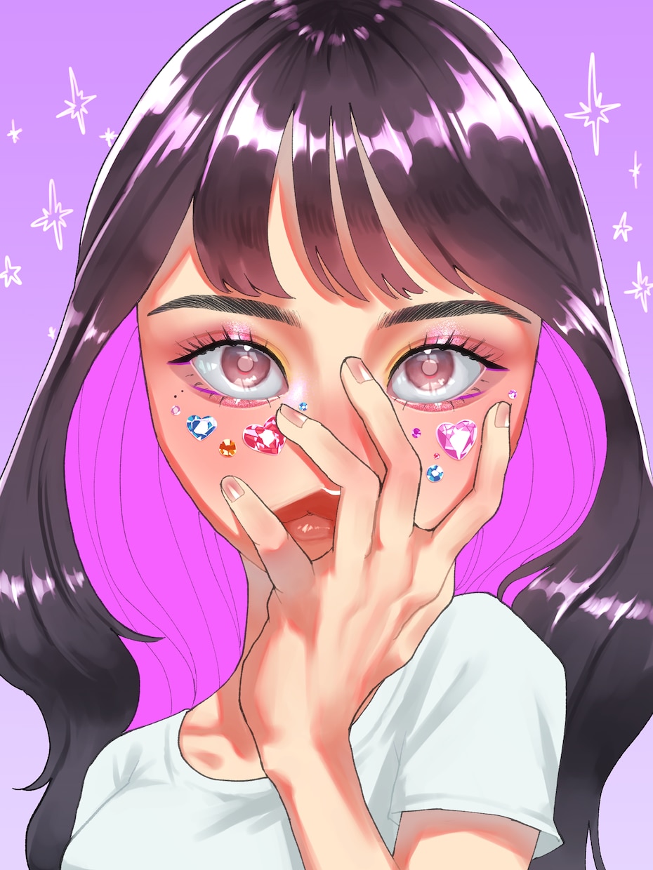 アイコンなど、色々なイラスト描きます 女性中心にさまざまなイラストを描きます！ イメージ2