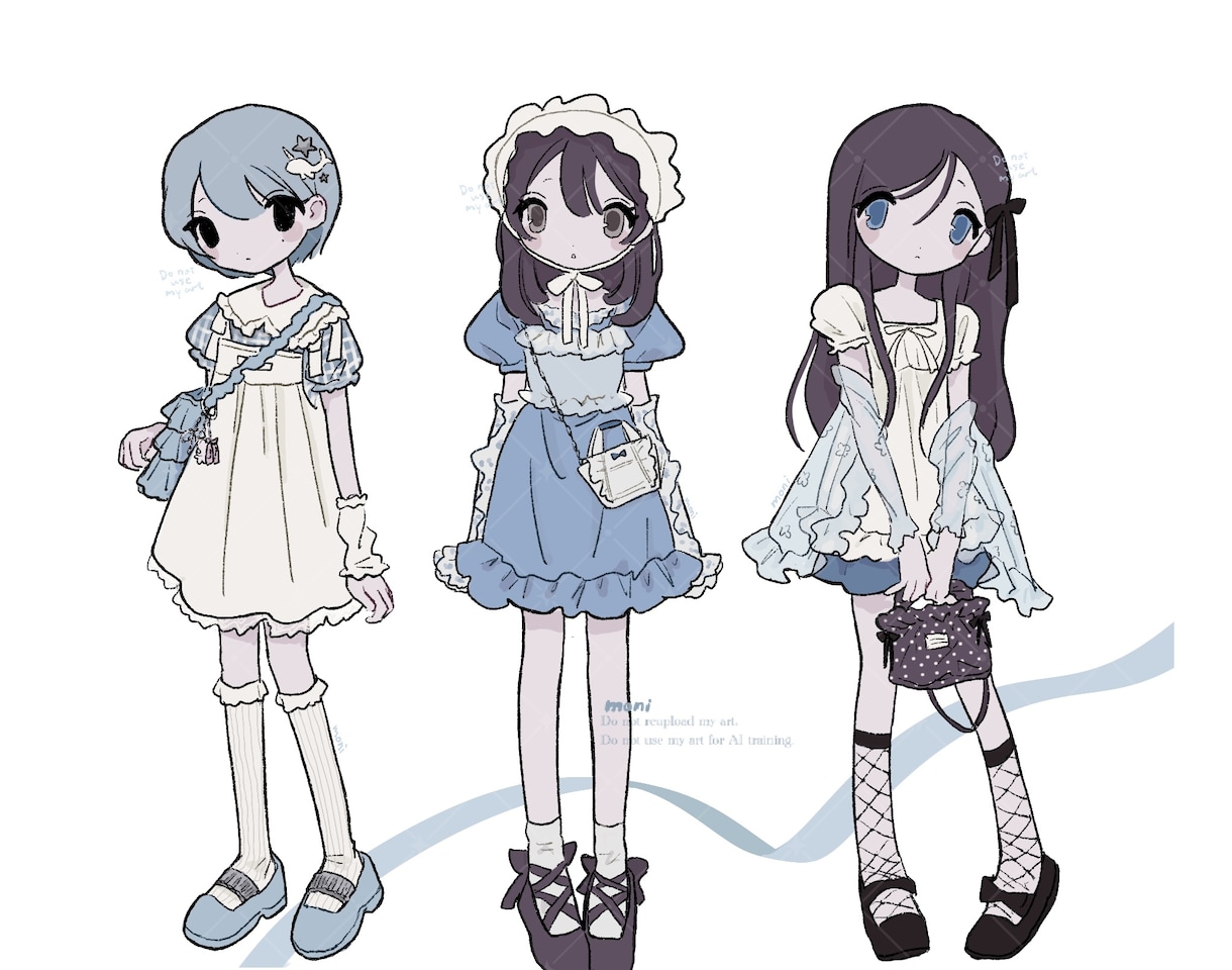ふんわりかわいいイラストお描きします MV,サムネ,立ち絵,グッズに◎ イメージ2