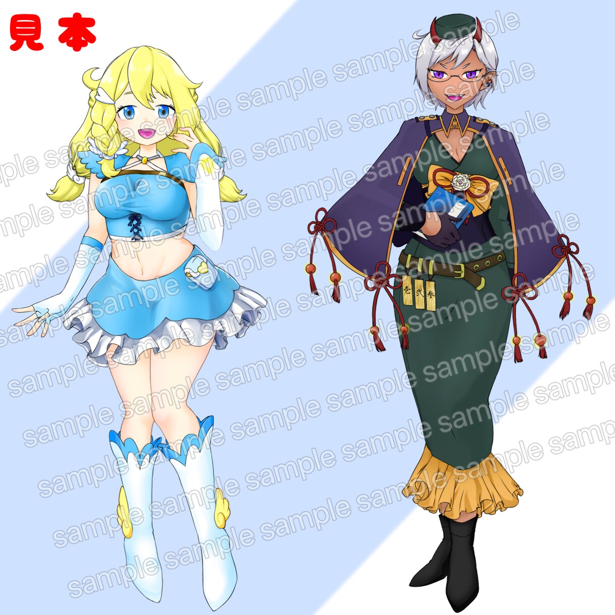 IRIAM用立ち絵を作成させて頂きます あなただけの立ち絵で配信を楽しもう イメージ4