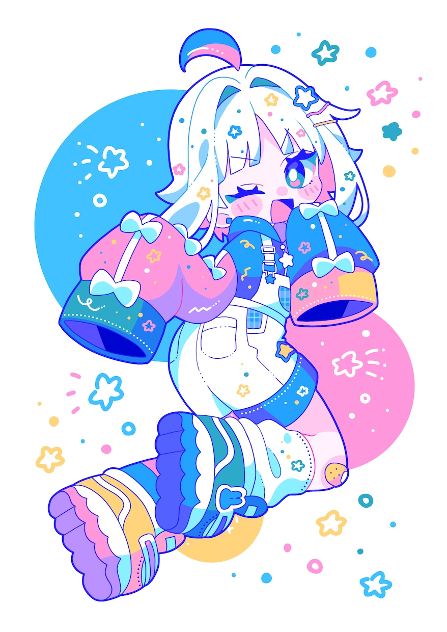 かわいいデフォルメイラスト制作いたします キュートな４～５頭身！彩度が高くてSNS映え イメージ4