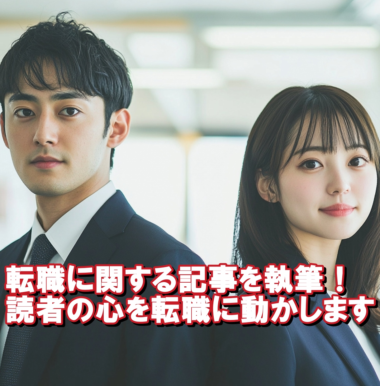 転職者の行動を促す人材企業のための記事を書きます 読者の心理と人材系企業の目的をつないで転職意欲を高めます イメージ1