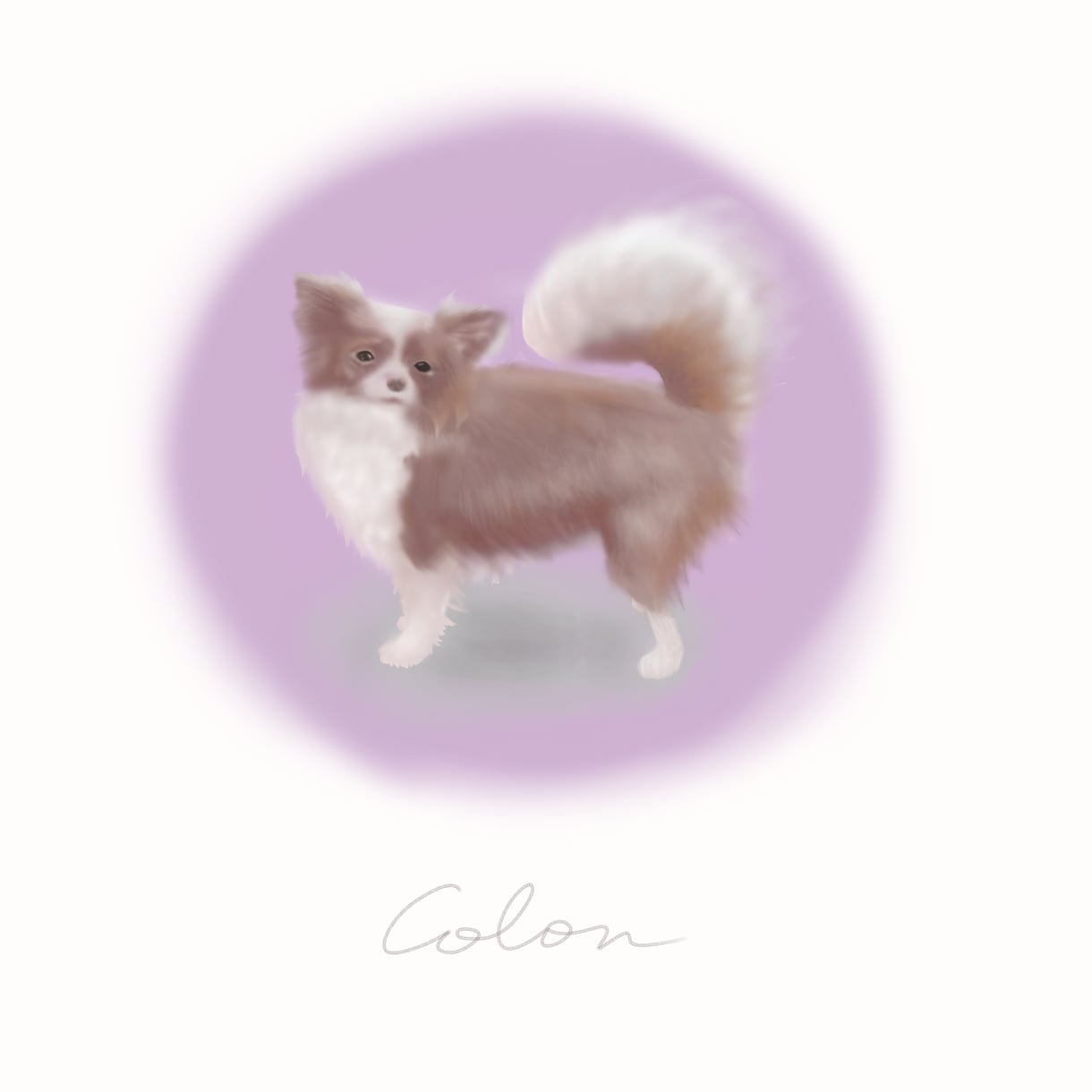 動物のふんわりオリジナル似顔絵アート描きます かわいくて優しいイラストに仕上げます イメージ3