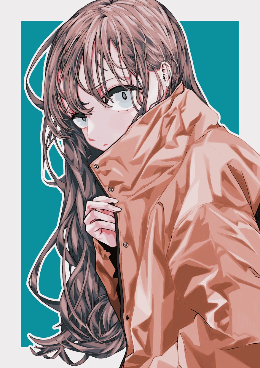 エモい女の子のイラストを描きます アイコンやジャケットイラスト、MVの一枚絵などに!! イメージ10